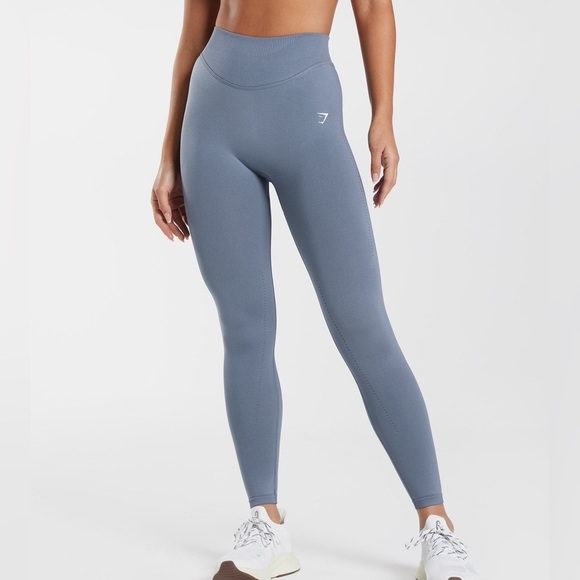 Gymshark High Rise SWEAT SEAMLESS LEGGINGS - Picture 2 of 8